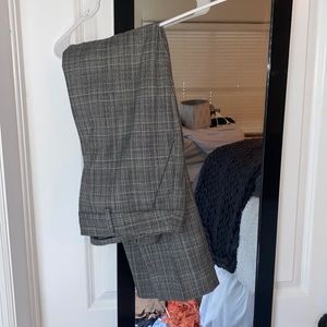 Tahari Size 8 Plaid Work Pants